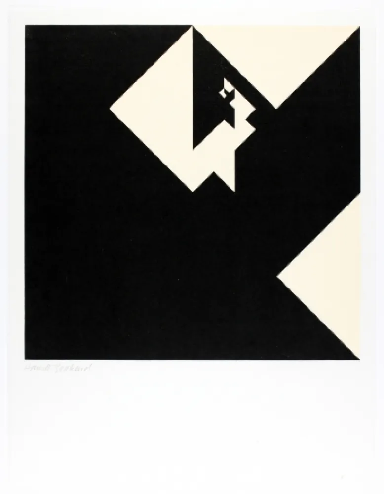 Holzschnitt Bosshard - Variation 9