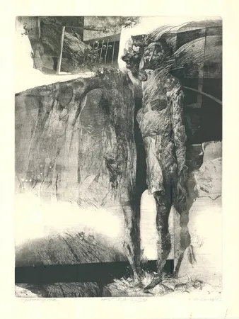 Radierung Und Aquatinta Botchev - Verwandlung