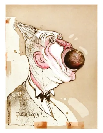 Radierung Und Aquatinta Botti  - Quel cirque !