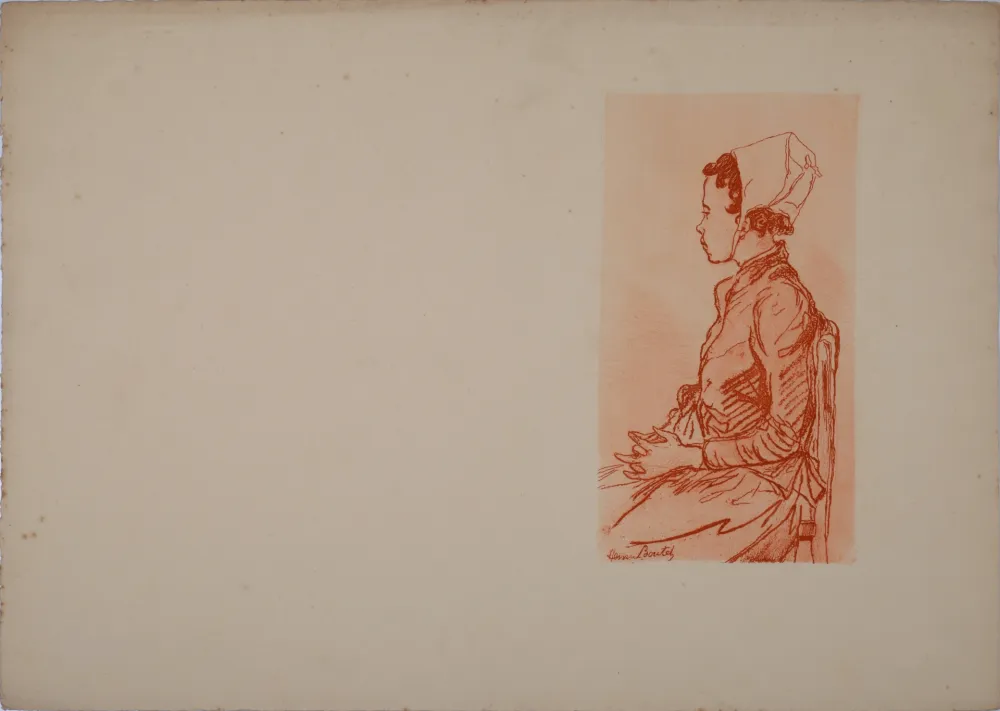 Aquatinta Boutet - Cancalaise, c. 1906