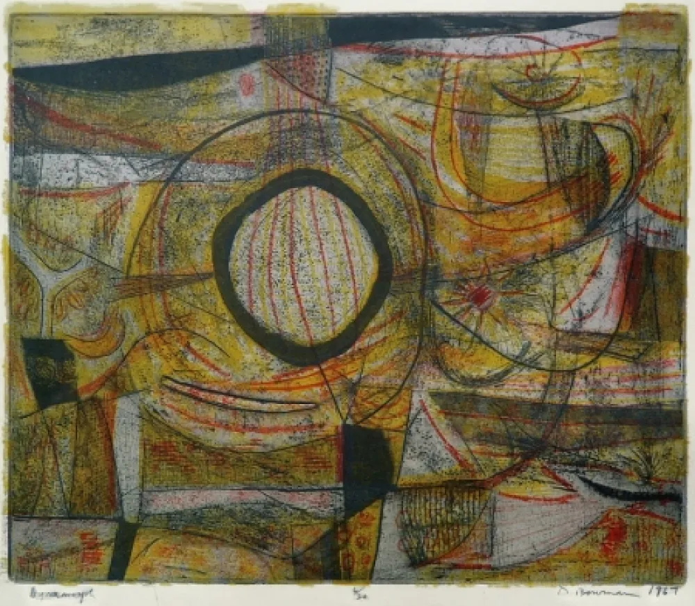 Radierung Bowman - Dynamorph