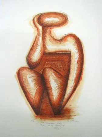 Lithographie Boyan - Untitled