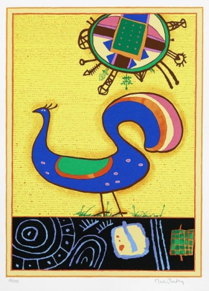 Siebdruck Bradley - Morning Cockerel