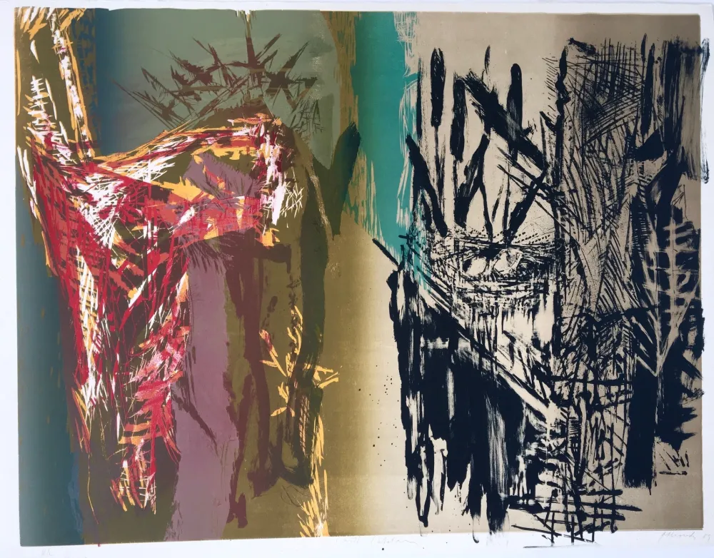 Lithographie Brandes - Sans titre