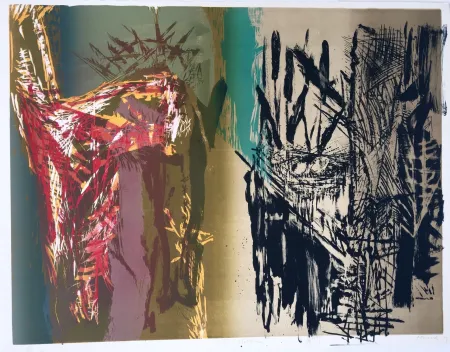 Lithographie Brandes - Sans titre