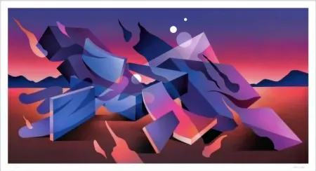 Siebdruck Brandrup - Hidden Path