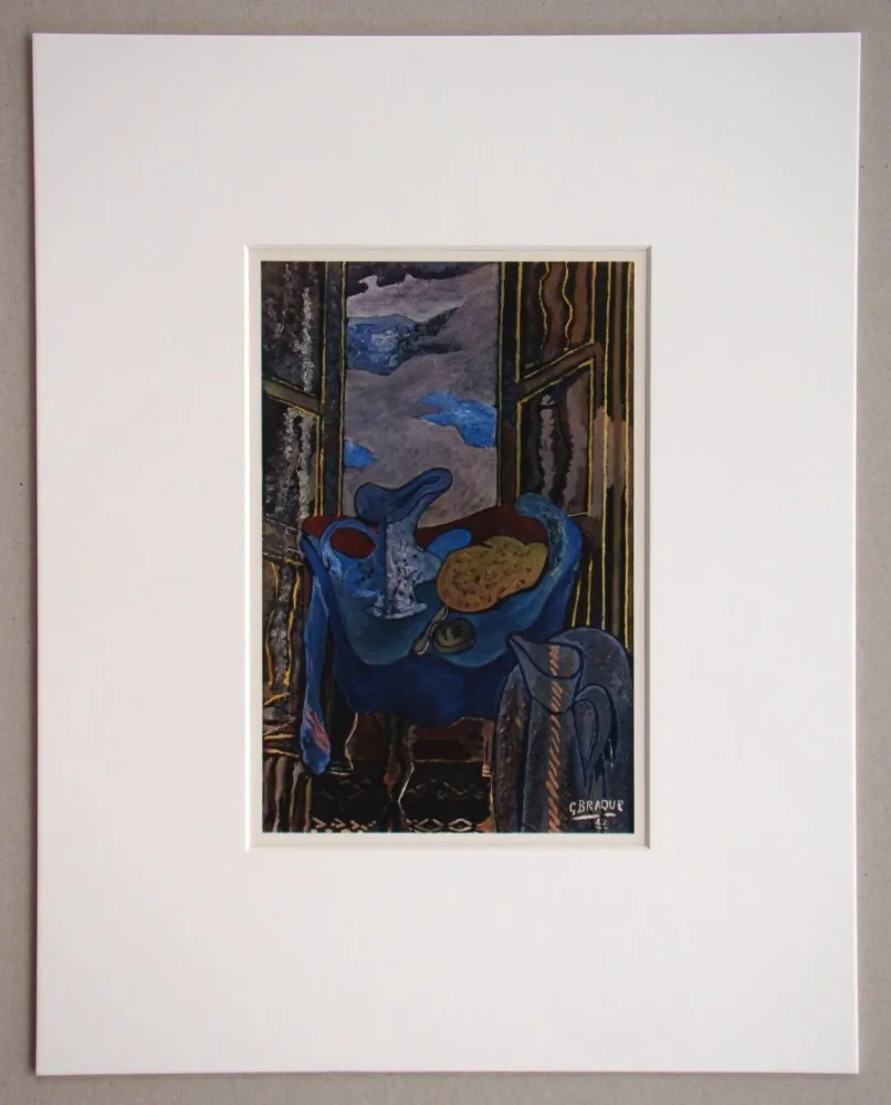 Heliogravüre Braque (After) - La toilette devant la fenêtre, 1942