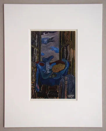 Heliogravüre Braque (After) - La toilette devant la fenêtre, 1942