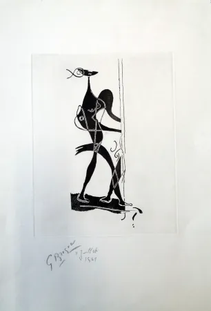 Radierung Und Aquatinta Braque - Ajax