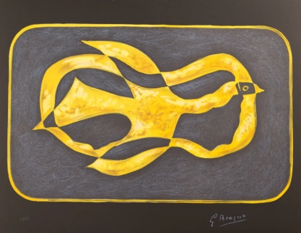 Lithographie Braque - Boréade