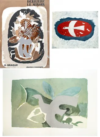 Illustriertes Buch Braque - BRAQUE, derniers messages. Derrière le Miroir n° 166 . Juin 1967.