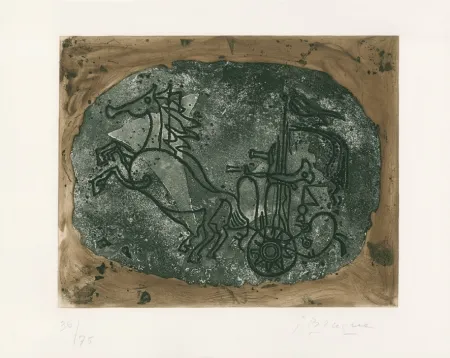 Radierung Und Aquatinta Braque - 
