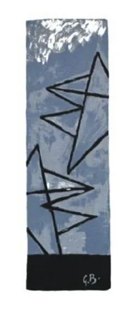 Lithographie Braque - Ciel gris II