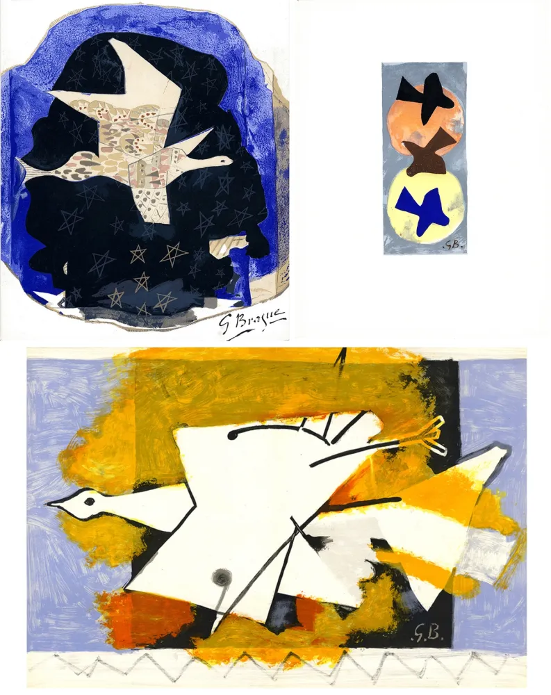 Illustriertes Buch Braque - DERRIÈRE LE MIROIR N° 115. BRAQUE. Juin-Juillet 1959