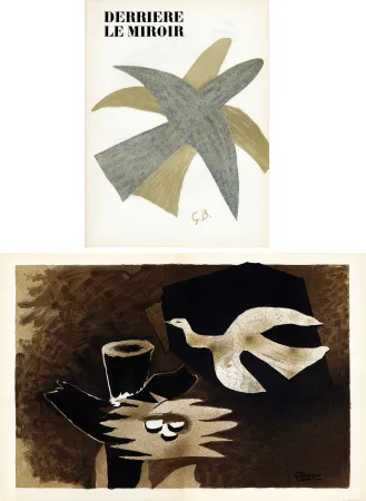 Illustriertes Buch Braque - DERRIÈRE LE MIROIR N° 85-86. BRAQUE. Avril-mai 1956.