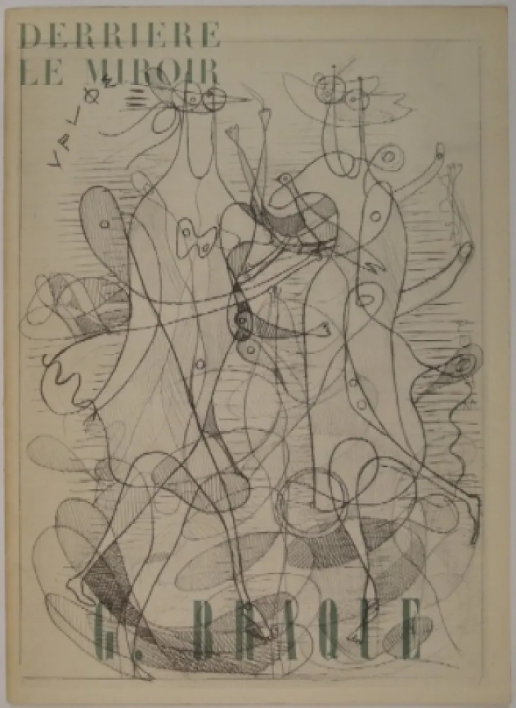 Illustriertes Buch Braque - DERRIÈRE LE MIROIR, Nos 71-72