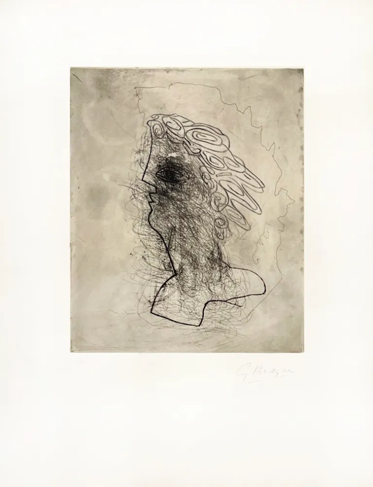 Stich Braque - Grande tête