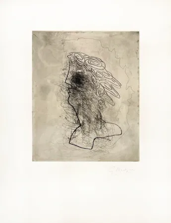 Stich Braque - Grande tête