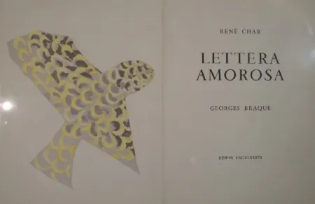 Lithographie Braque - Le Rapace / L’Iris