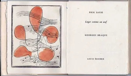 Illustriertes Buch Braque - Léger comme un oeuf