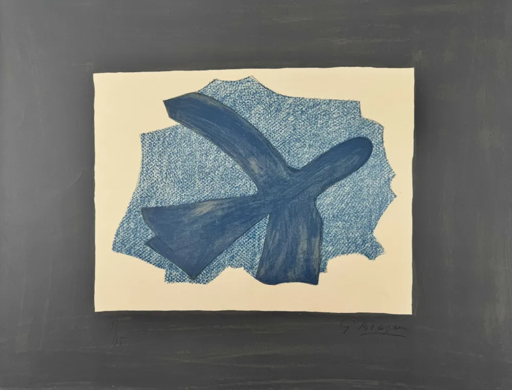 Lithographie Braque - L'envol 