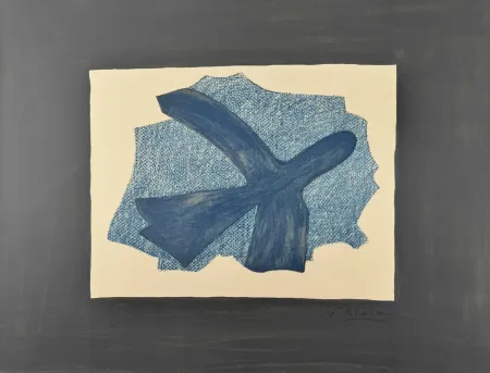 Lithographie Braque - L'envol 