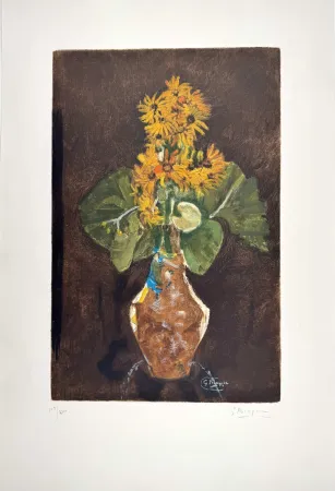Radierung Und Aquatinta Braque - Les Marguerites 
