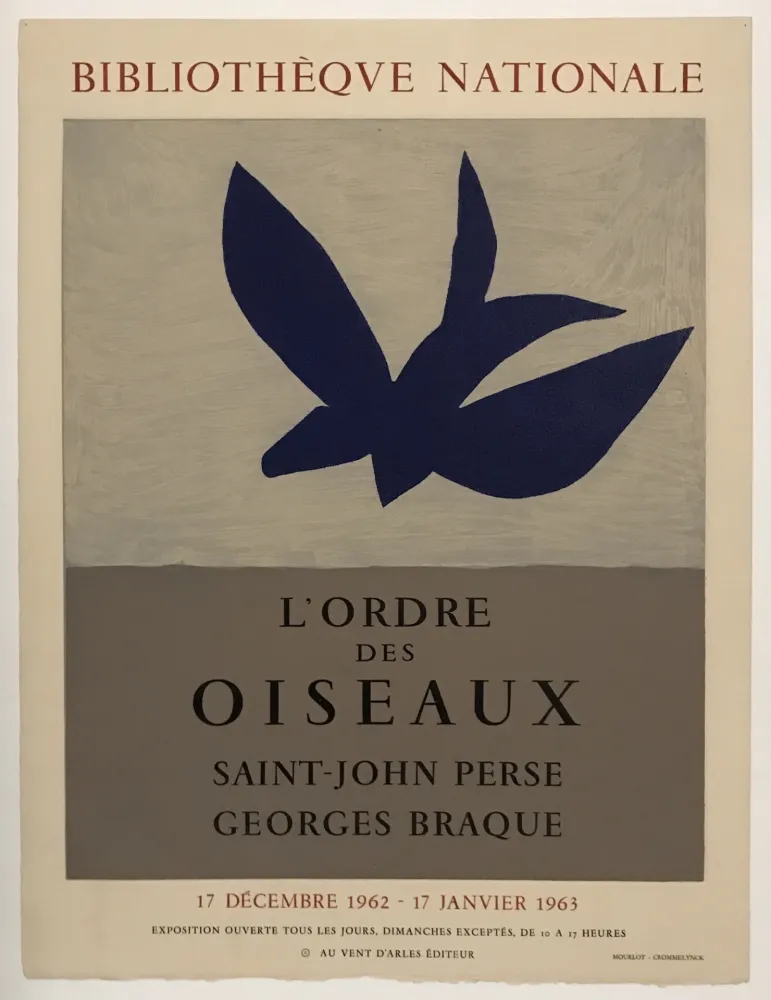 Stich Braque - L'Ordre des Oiseaux