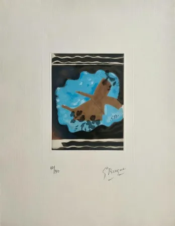 Radierung Braque - Migration 