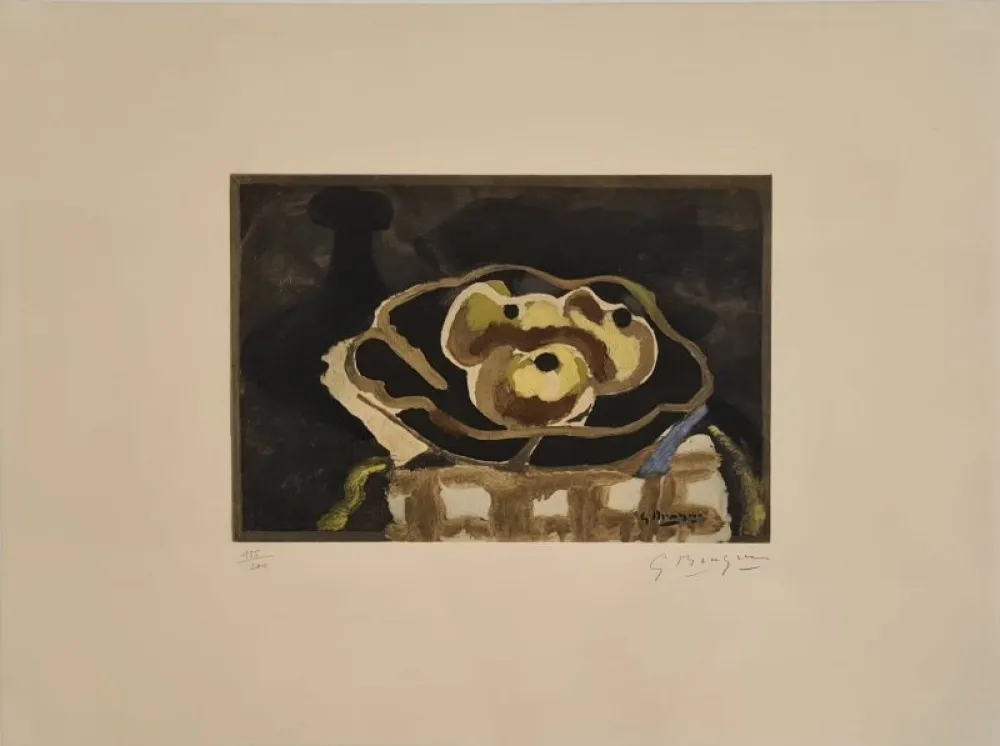 Radierung Braque - Nature morte 