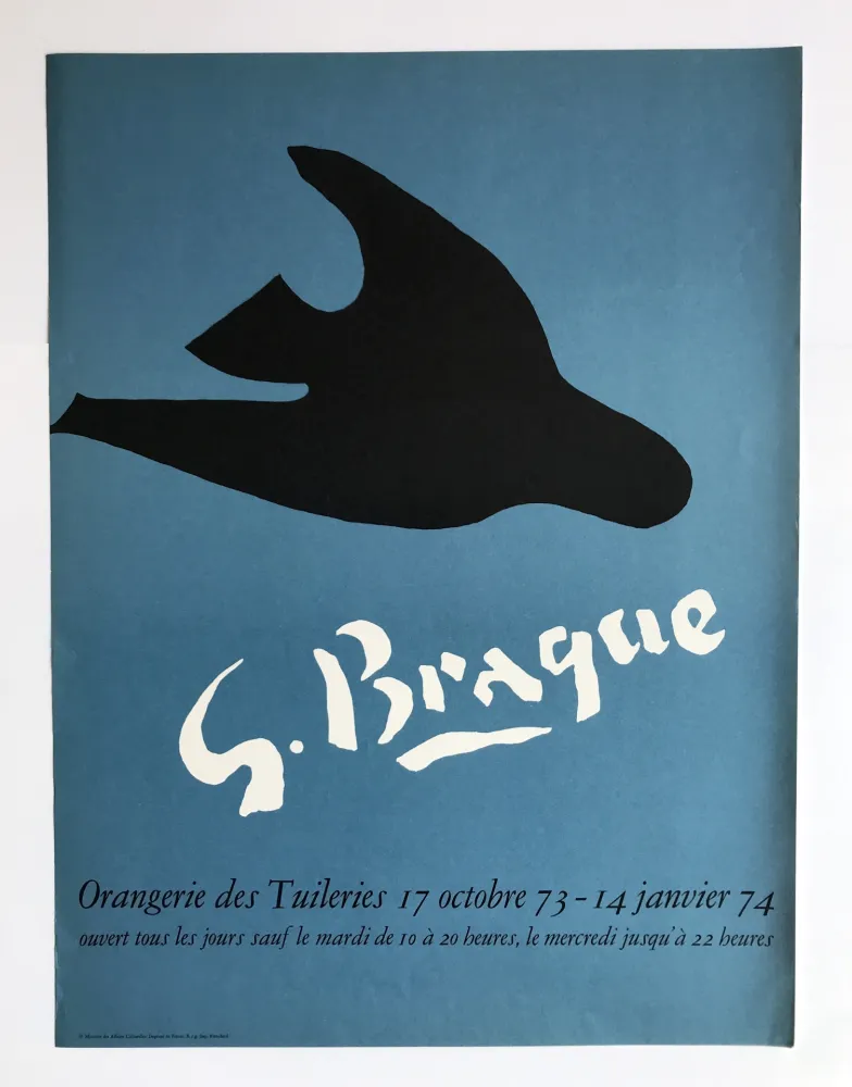 Plakat Braque - Orangerie des Tuileries