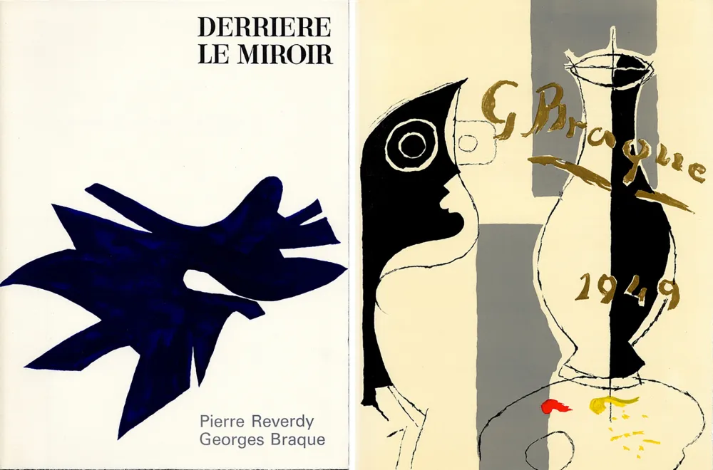 Illustriertes Buch Braque - PIERRE REVERDY, GEORGES BRAQUE. DERRIÈRE LE MIROIR n° 135-136. Déc.1962-Janv.1963.