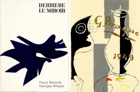 Illustriertes Buch Braque - PIERRE REVERDY, GEORGES BRAQUE. DERRIÈRE LE MIROIR n° 135-136. Déc.1962-Janv.1963.