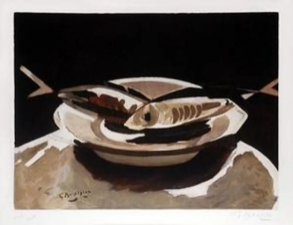 Stich Braque - Poissons