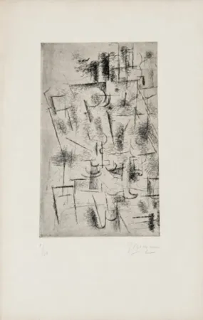 Stich Braque - Still Life with Glass