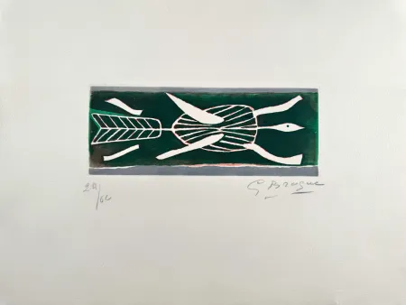 Radierung Braque -  Thalassa I 