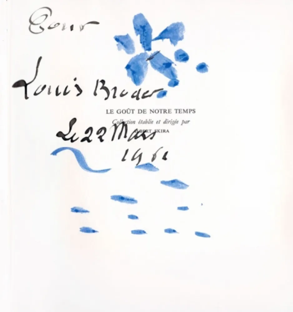 Keine Technische Braque -  Untitled (Fleur Tombe), 1962