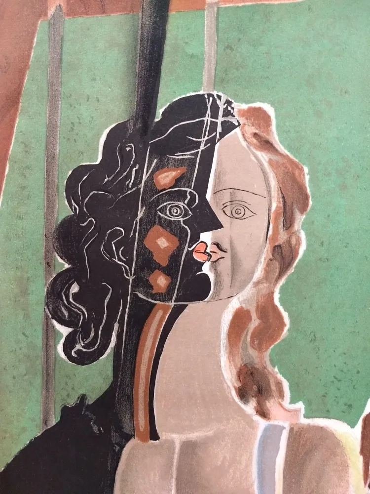 Illustriertes Buch Braque - Verve no 5 6