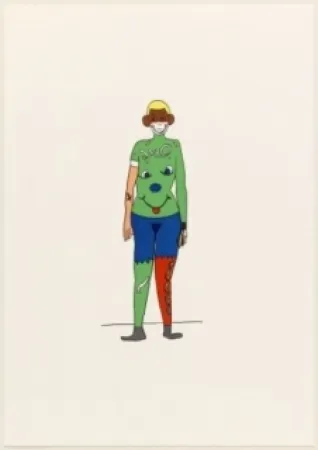 Lithographie Breuning  - Jeff