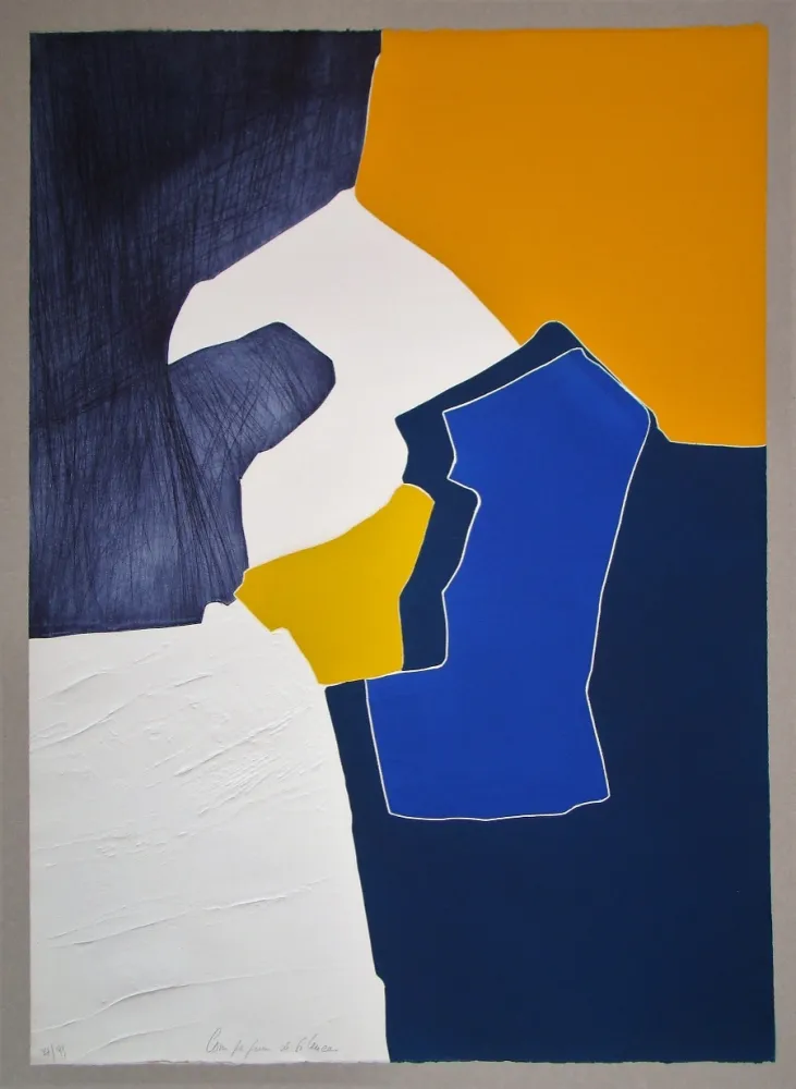 Radierung Und Aquatinta Brillant - Composition de Silence