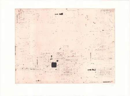 Lithographie Brinkmann - Série Barcelone XI