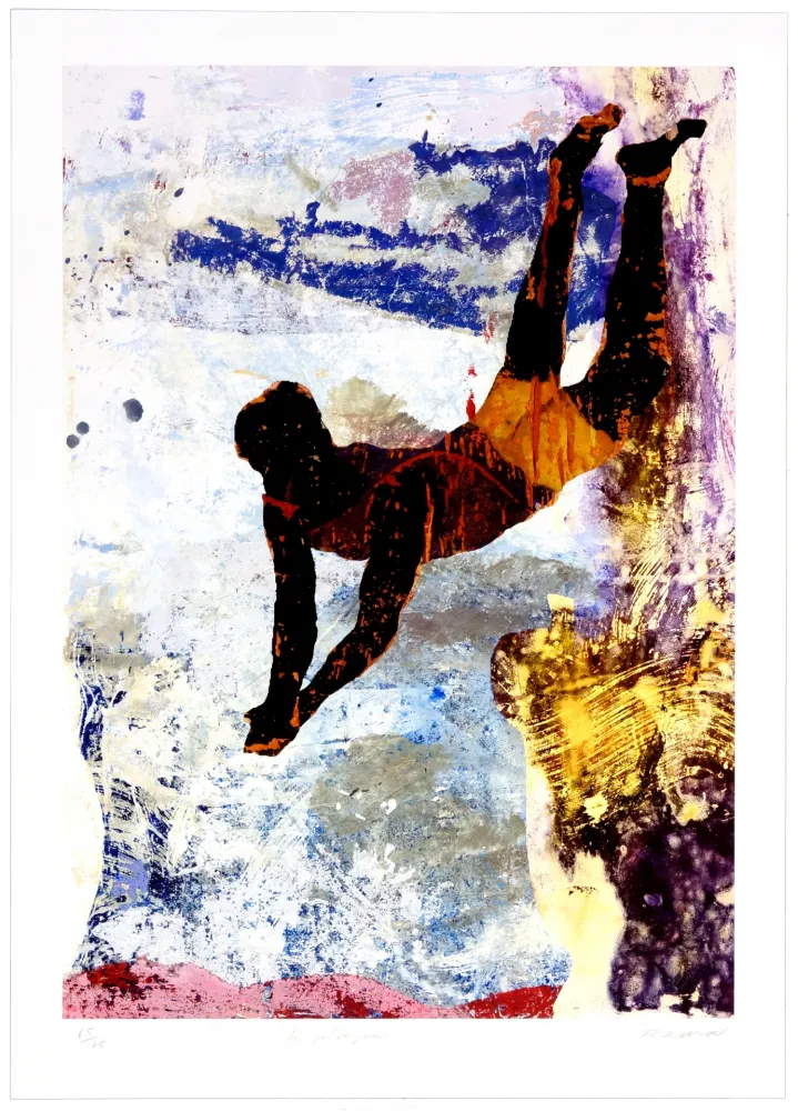 Digitale Druckgrafik Brisson - Le plongeur