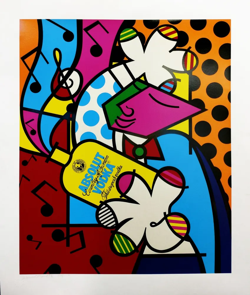 Siebdruck Britto - ABSOLUT BRITTO II