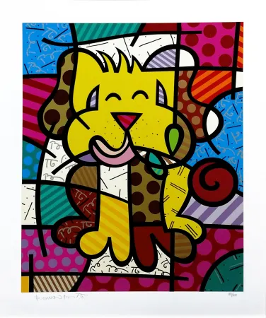 Siebdruck Britto - BEST FRIEND