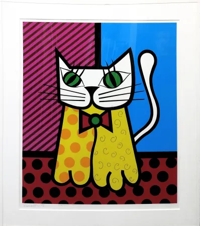 Siebdruck Britto - THE CAT