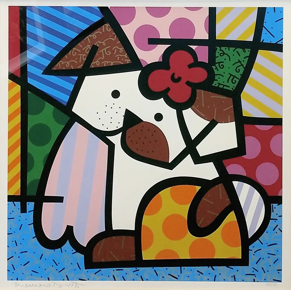 Siebdruck Britto - VALLEY DOG