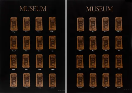 Siebdruck Broodthaers - Museum - Museum