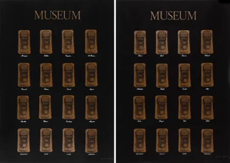 Siebdruck Broodthaers - Museum - Museum