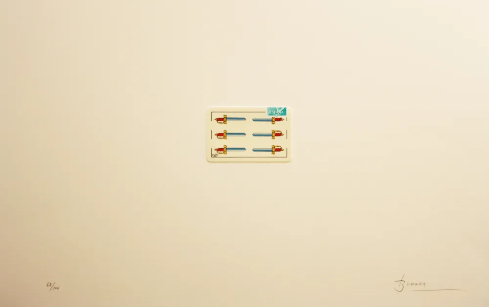 Lithographie Brossa - Carpeta 12 Aniversari Galeria Joan Prats