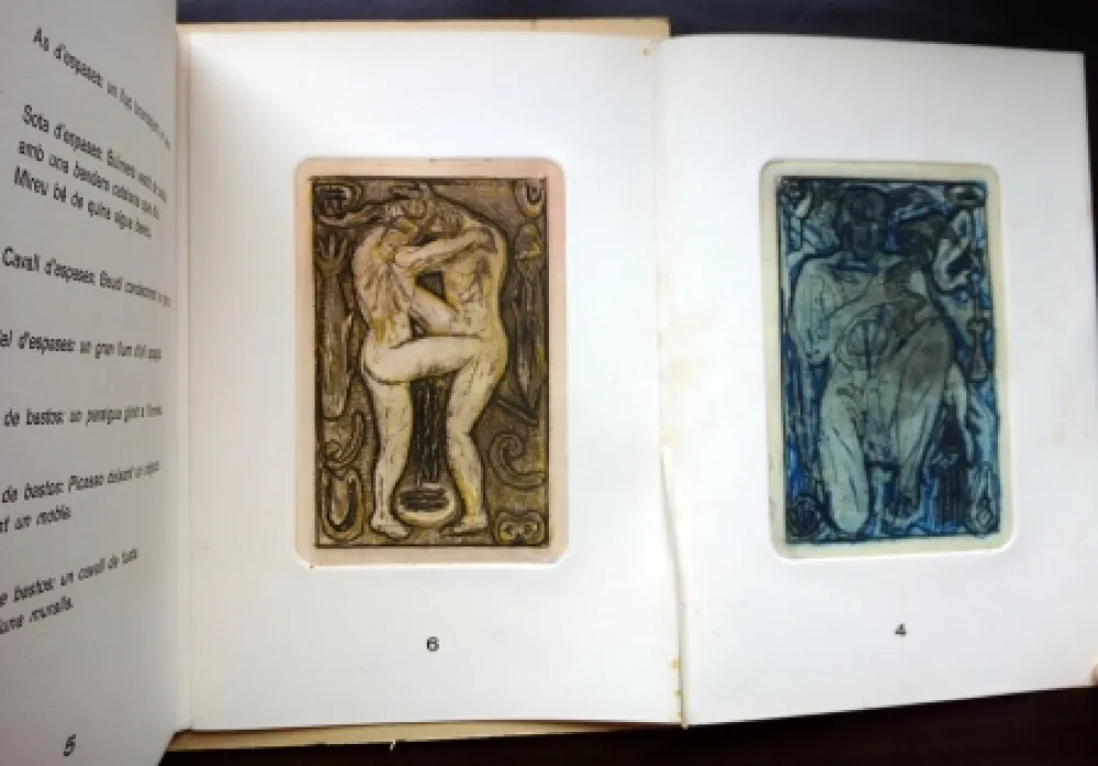 Illustriertes Buch Brossa - Joc de Cartes - Joan Brossa - Victor Ramírez